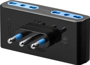 Włoski adapter (16 A) - 4 Rodzaj -L gniazda