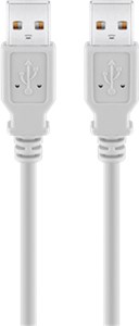 Kabel USB 2.0 Hi-Speed 1,8 m, Szary